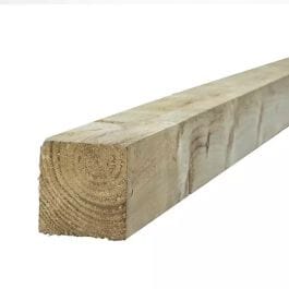 3.0m Length Treated ex 100 x 100mm Eased Edge KD