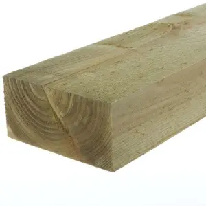 Green Treated Softwood Sleeper ex 200 x 100mm x 2.4m