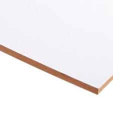 MDF White Melamine 1220x2440x18mm - Essex Timber & Plywood