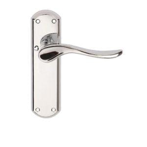 Sigma Lever Latch Furniture Satin Nickel