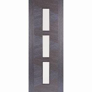 Zeus 3 Light Pre-Finished Ash Grey Doors