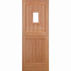 Stable 1 Light Hardwood M&T Doors