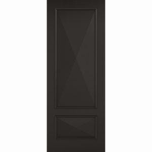 Knightsbridge 2 Panel Primed Plus Black Doors
