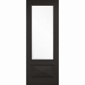 Knightsbridge 1 Light Primed Plus Black Doors