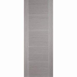 Vancouver 5 Panel Pre-Finished Light Grey Doors