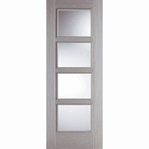 Vancouver 4 Light Pre-Finished Light Grey Doors