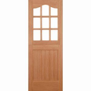 Stable 9 Light Hardwood M&T Doors