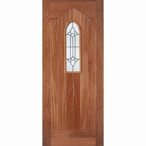 Westminster 1 Light Hardwood Doors