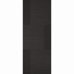 Seis Pre-Finished Charcoal Black Doors