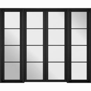 Soho W8 Primed Black Doors 2478 x 2031