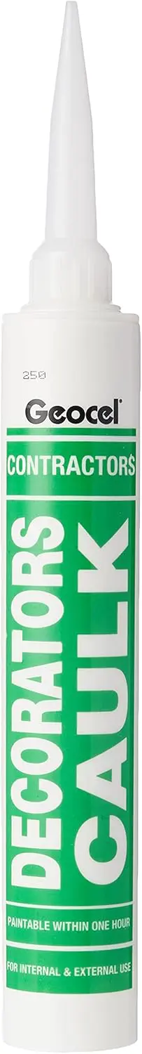 Geocel Contractors Decorators Caulk White 380ml