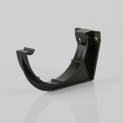 112mm Half Round Support Bracket Black (Fascia Bracket) BR043B Brett Martin