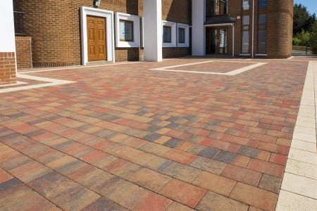 Bradstone Woburn Rumbled Small 100 x 134 x 50mm Autumn (672 pieces/8.98 sq m per pack)