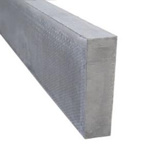 BSS Back Edging 914 x 150 x 50mm Grey Flat Top
