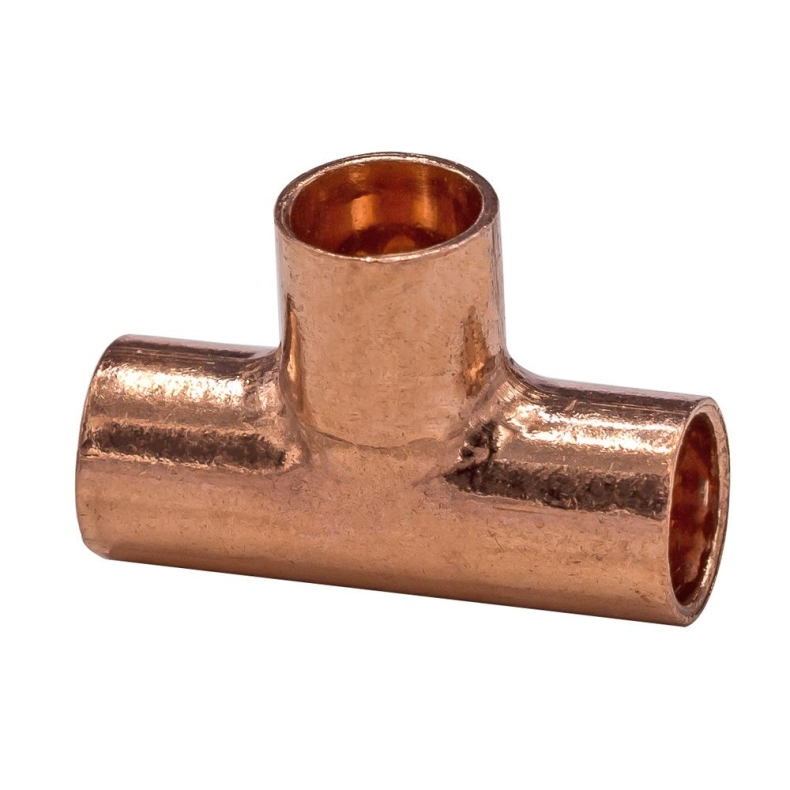 15mm End Feed Equal Tee