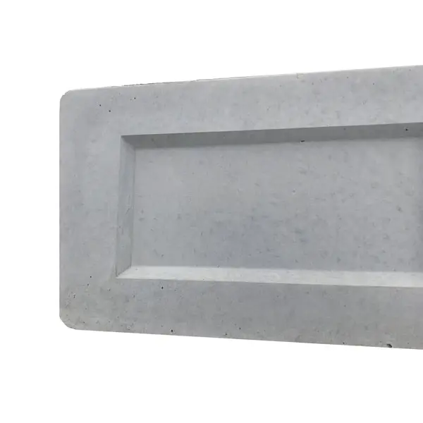 Concrete Gravel Board Fluted / Recessed (6' x 12") 1830 x 305mm