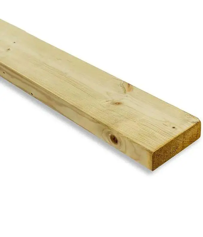 3.0m Length Treated ex 47 x 125mm Eased Edge KD