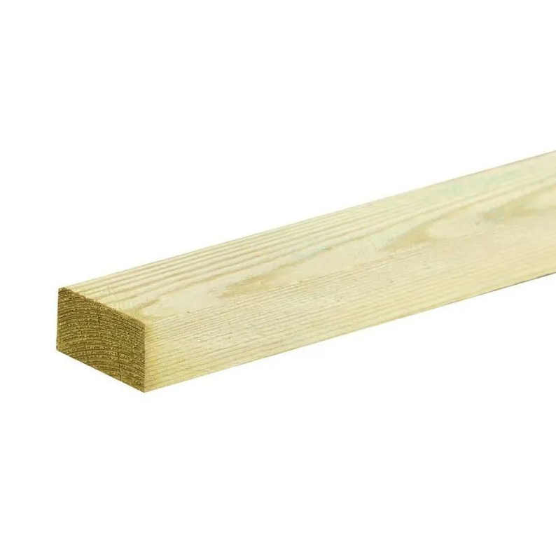 3.6m Length Treated ex 100 x 100mm Eased Edge KD