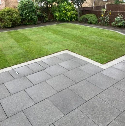 Tobermore Textured Paving Flag Charcoal