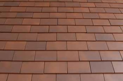 Marley Acme Mixed Brindle Single Cambered Clay Plain Tile