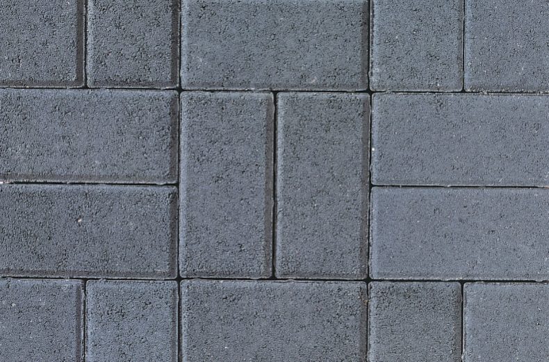 Tobermore Pedesta Block Paving Jet Black 200 x 100 x 50mm (50 blocks per sq m)