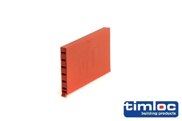 Timloc 1143 Weep Vent Sleeve Red / Terracotta