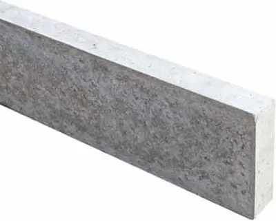 Concrete Gravel Board Flat / Solid (6' x 12") 1830 x 305mm