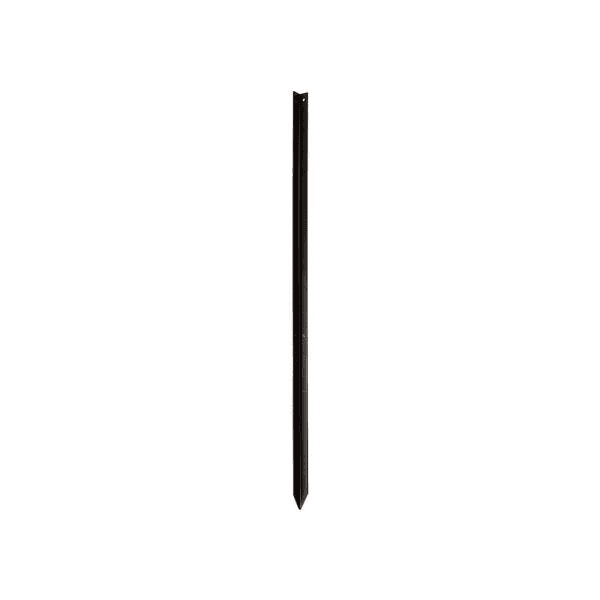 1.8m 40 x 40 x 5mm Black Coated Angle Iron Stake
