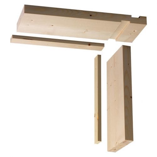 Door Lining Set and Stops ex 32 x 115mm x 762/838mm (2'6"/2'9") head