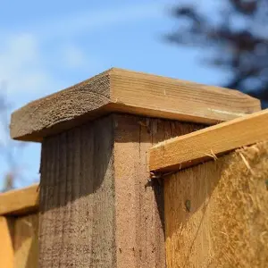 Grange 100mm Timber Fence Post Cap for 75mm Post PC22