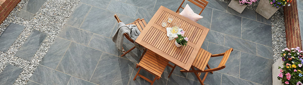 Porcelain patio blocks