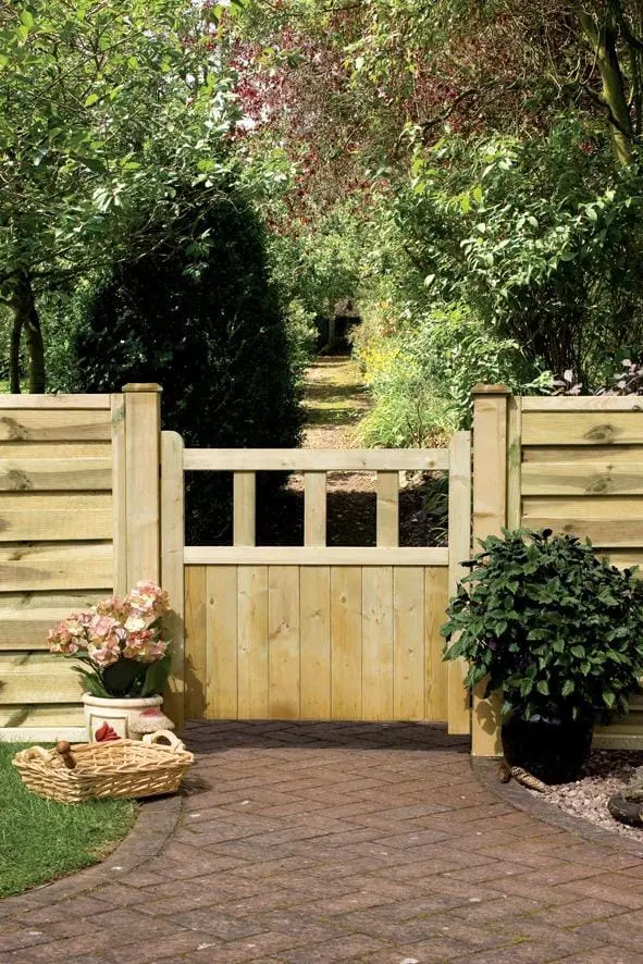 Grange Solid Infill Path Gate SOLPALGT 900mm wide x  900mm high